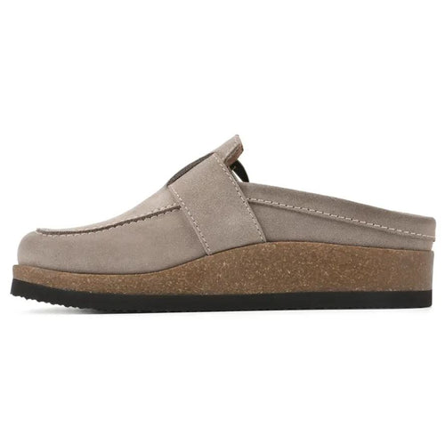 Women’s Comfortable Leather Slip-On Clogs